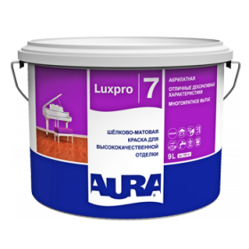 Краская для стен и потолков "AURA  Luxpro 7 Velour" - 2.5л