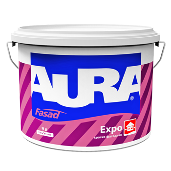 Краска фасадная "AURA Expo" - 2.7 л.