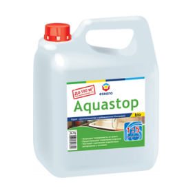 Грунт-концентрат 1:5 акриловый влагоизолятор с биоцидами  "Eskaro Aquastop Bio"  - 10л.