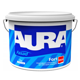 Краска для фасада и цоколя "AURA  FACADE" - 2.7 л.